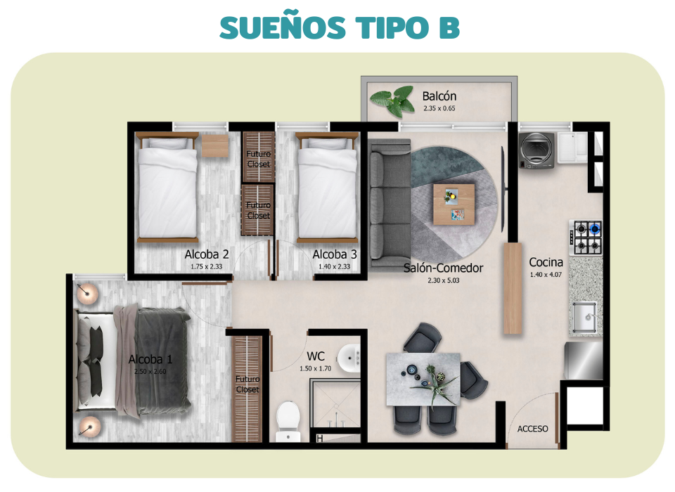 Proyecto de Vivienda Sueños de Vida