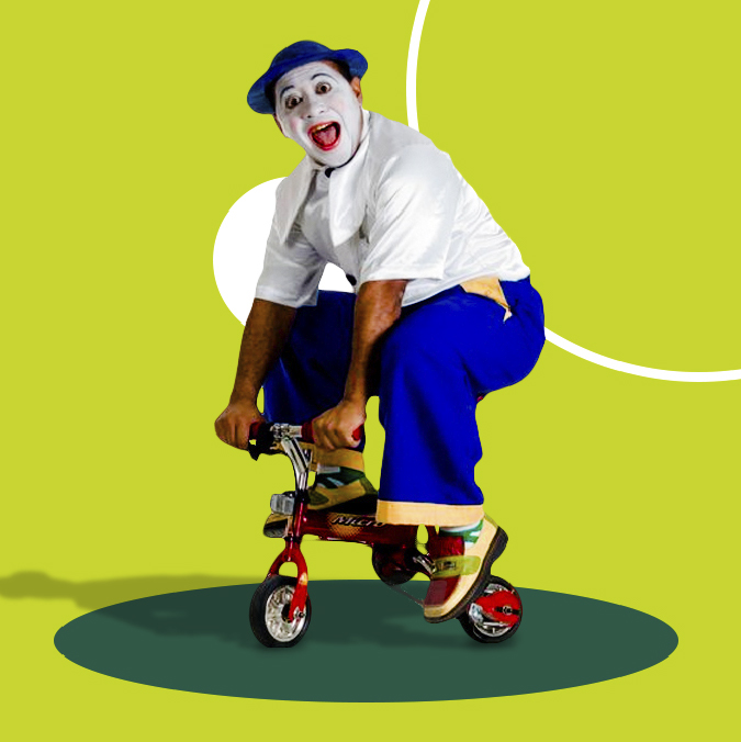Show de mimo clown en la Casa de la Lectura Infantil 