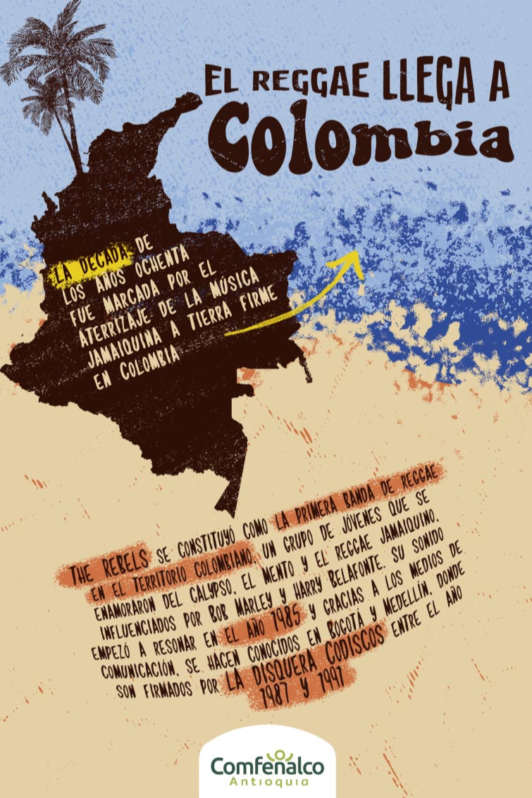 El reggae llega a Colombia