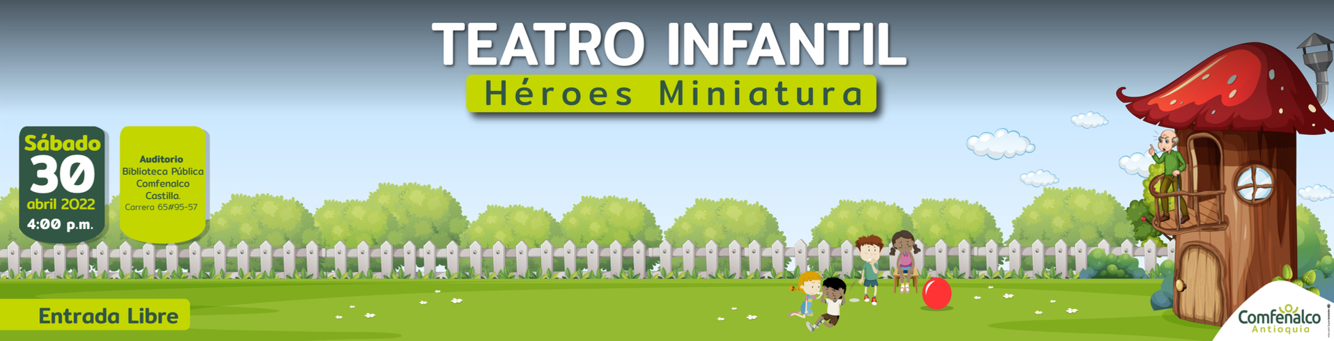Teatro Infantil: Héroes en miniatura
