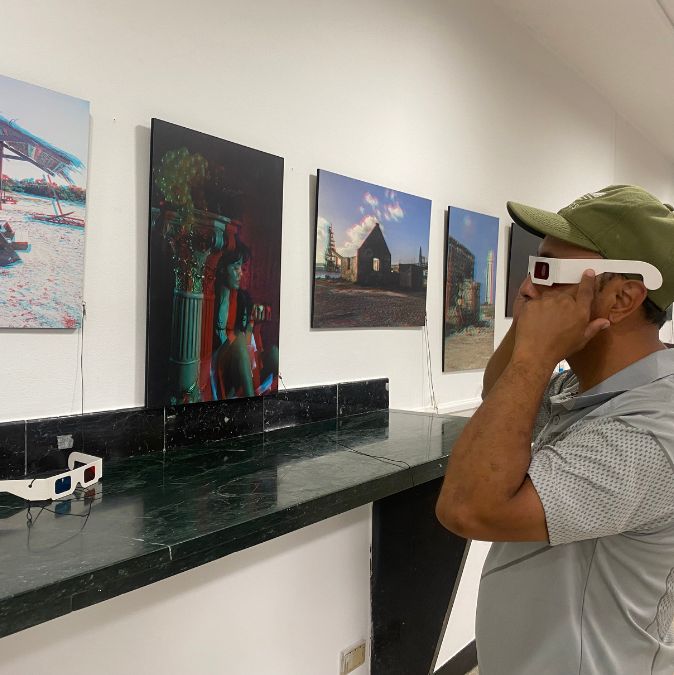 Exposición interactiva para ver en 3D en la Biblioteca Comfenalco La Playa