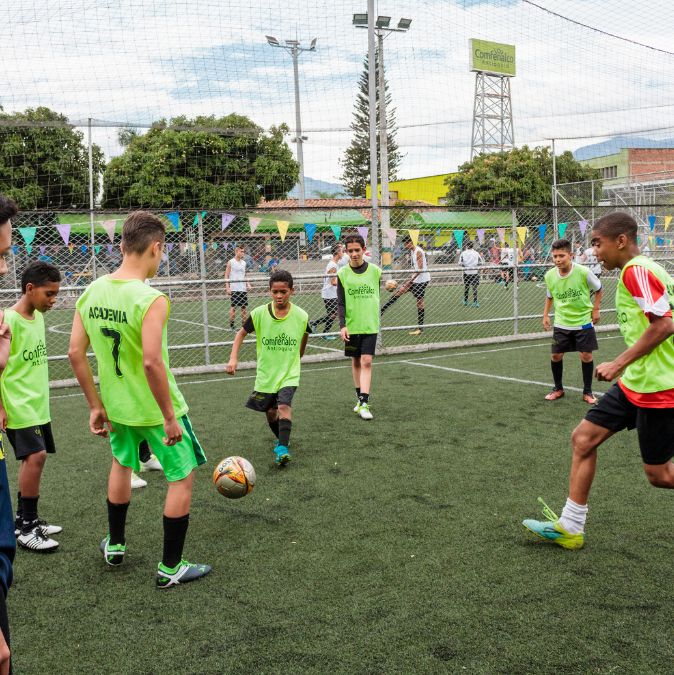 Comfenalco Antioquia busca a niños para competir en la Baby Fútbol