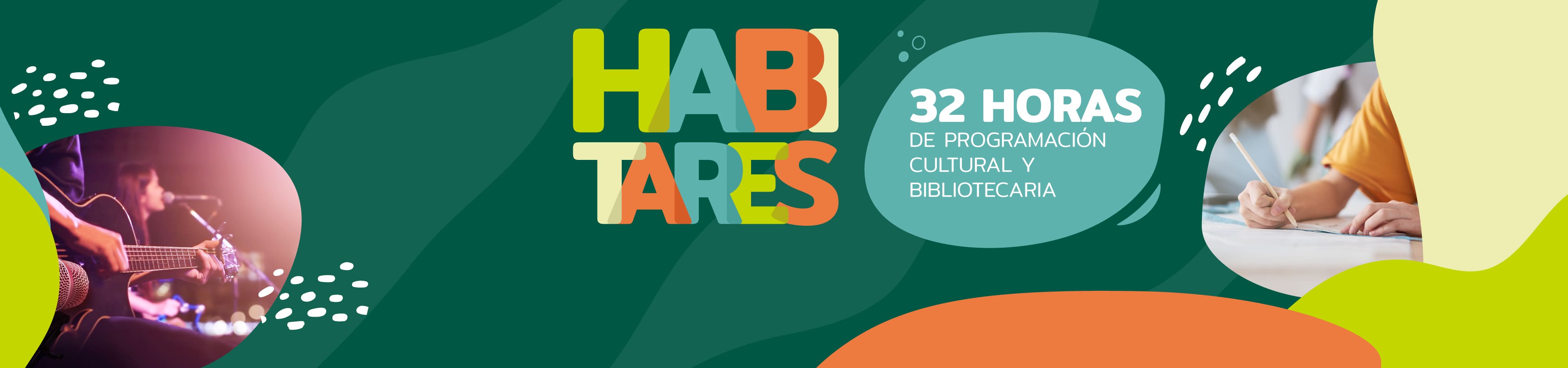 HABITARES: 32 HORAS de programación cultural y bibliotecaria