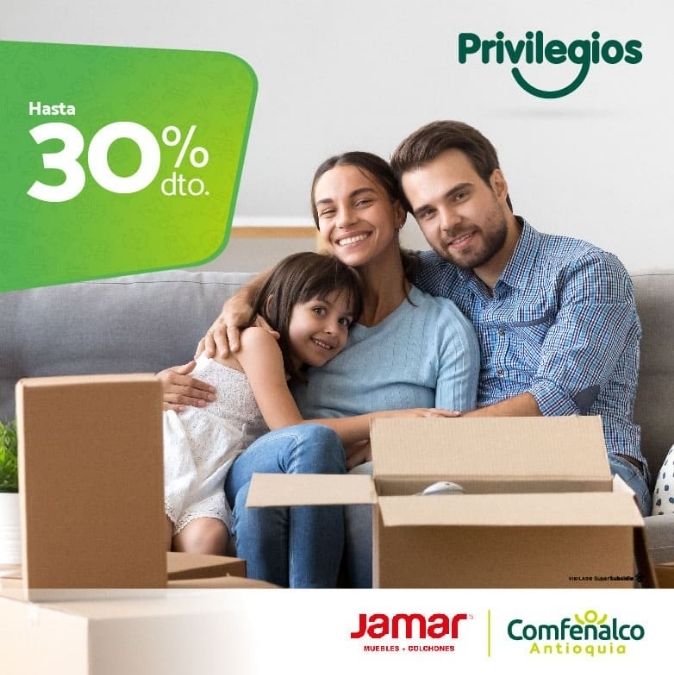 PARA TI, que eres afiliado a Comfenalco Antioquia